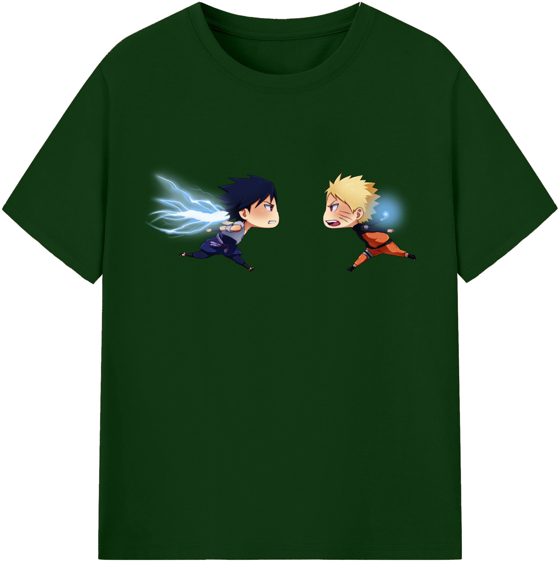 （画像用） NARUTO -ナルト- うずまき ナルト Uzumaki Naruto 綿100％半袖Tシャツ（フロントプリント）